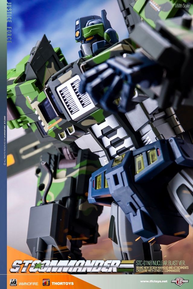 TFC TOYS STC-01NB Supreme Tactical Commander Nuclear Blast Images